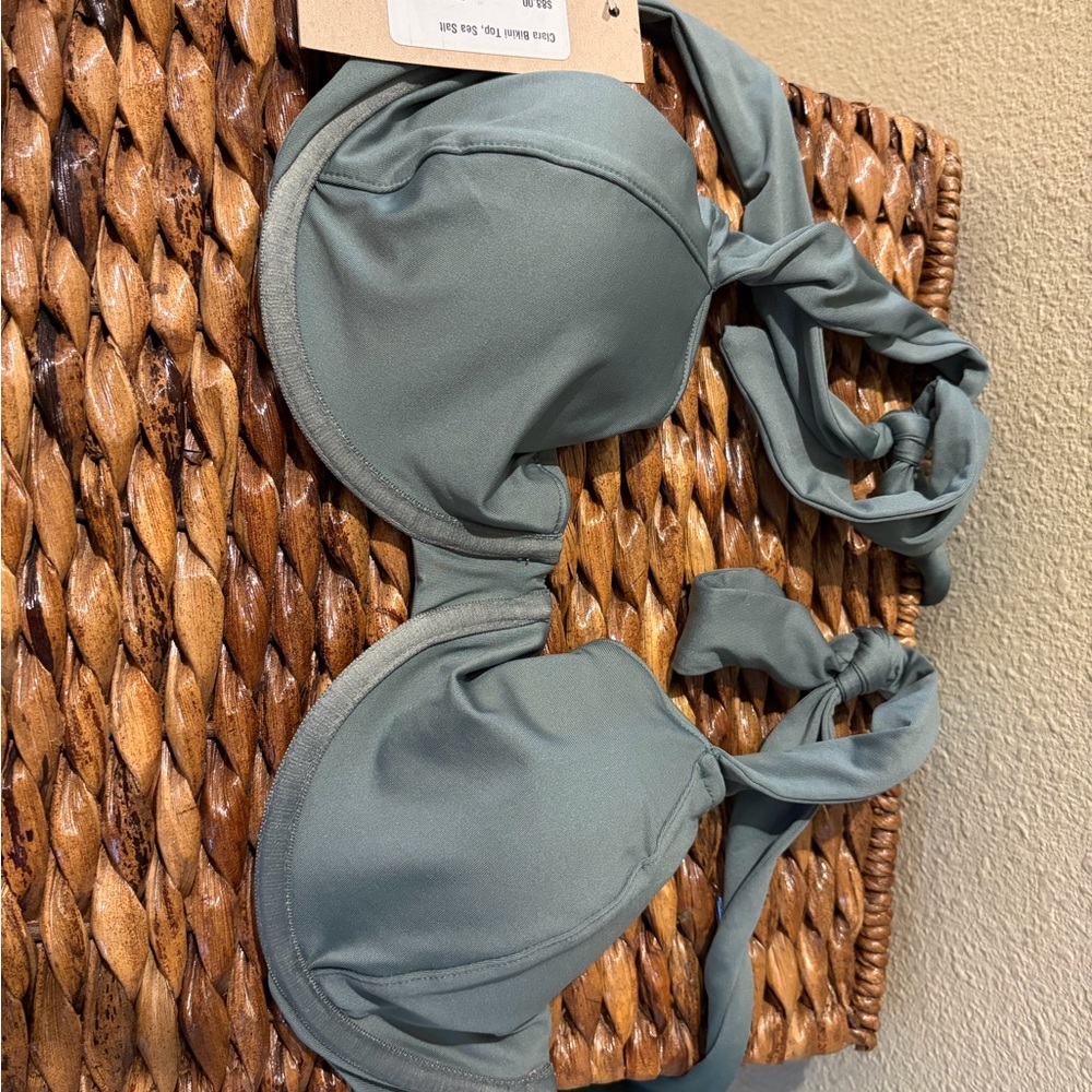 Stylish Sage Halter Bra